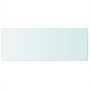 Voir la diapositive 2 : VIDAXL Panneau pour etagere Verre transparent 60 x 25 cm
