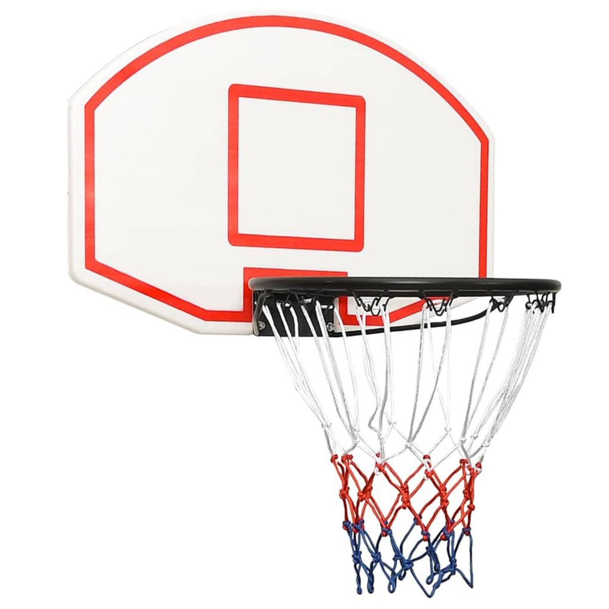 VIDAXL Panneau de basket-ball Blanc 71x45x2 cm Polyethylene