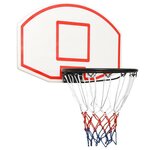VIDAXL Panneau de basket-ball Blanc 71x45x2 cm Polyethylene