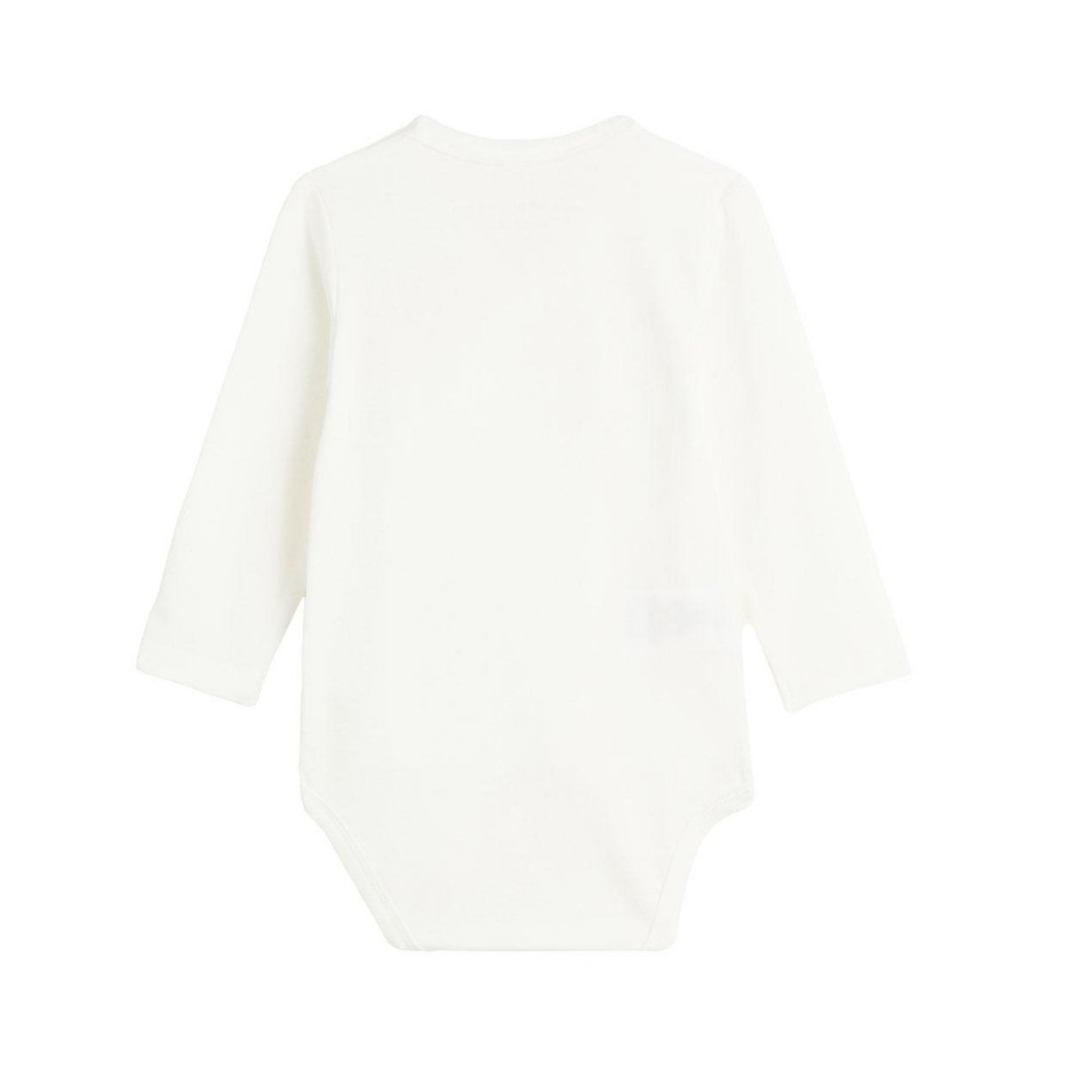 Petit Béguin Lot de 2 bodies bébé manches longues ouverture croisée Luna