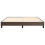 Voir la diapositive 5 : VIDAXL Cadre de lit sans matelas marron 180x200 cm similicuir