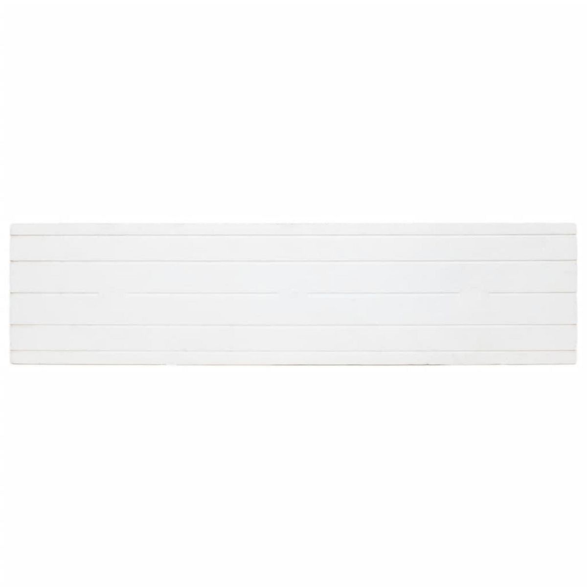 VIDAXL Panneaux muraux 3D 14 pcs blanc et rouge 100x25 cm EPS