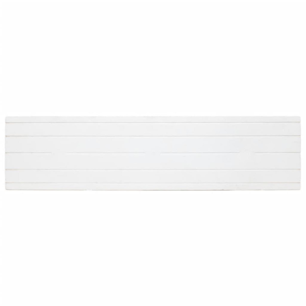 VIDAXL Panneaux muraux 3D 14 pcs blanc et rouge 100x25 cm EPS