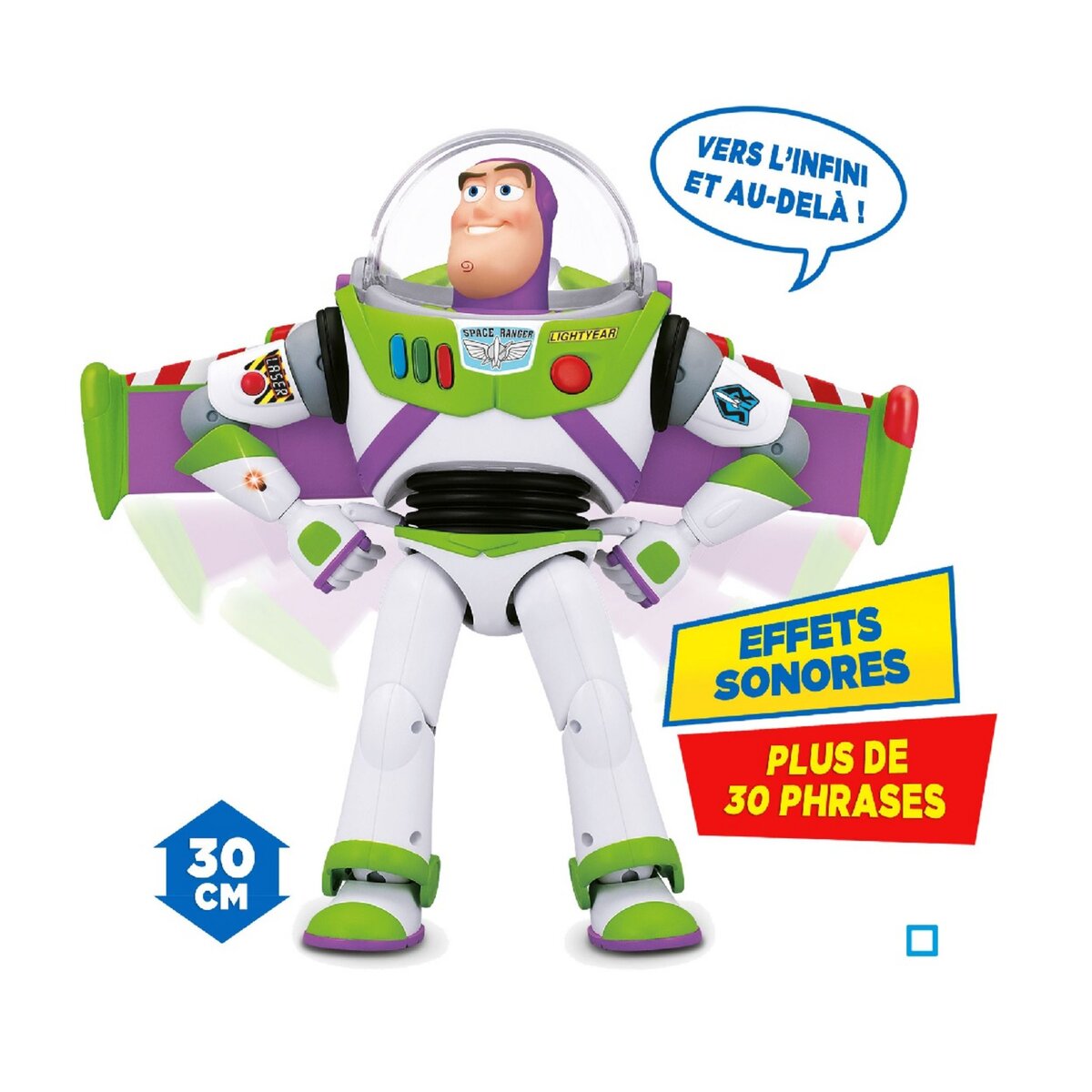TOY STORY  Figurine parlante Buzz l'éclair - Toy Story 