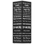 Voir la diapositive 2 : VIDAXL Porte parapluie Texte Acier Noir