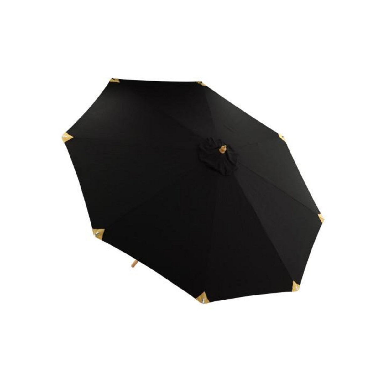 Paris Prix Parasol en Bois  Nypo  330cm Noir