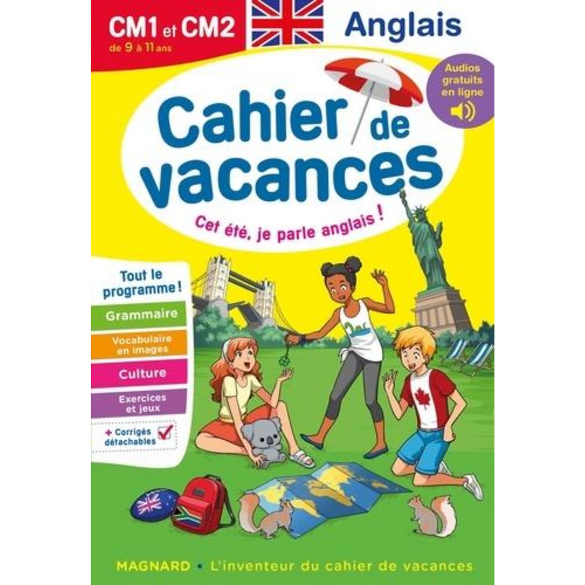 CAHIER DE VACANCES CM1 ET CM2. ANGLAIS, EDITION 2023, Boudin Sophie