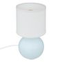 Voir la diapositive 1 : Atmosphera Kids Lampe à Poser Enfant  Timéo  24cm Bleu Clair