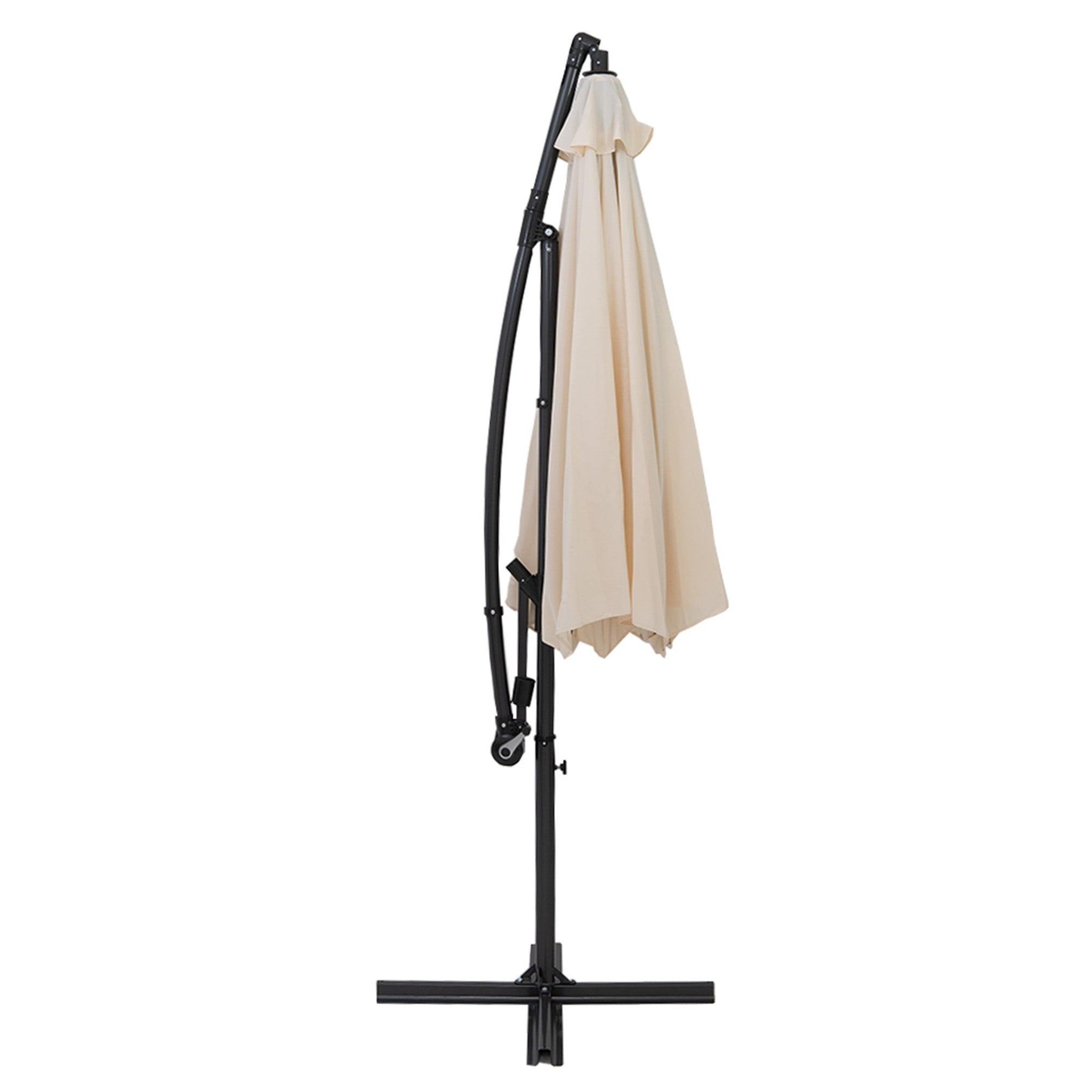 Voir la diapositive 2 : Monster Parasol Banane à Mât Déporté 3 m
