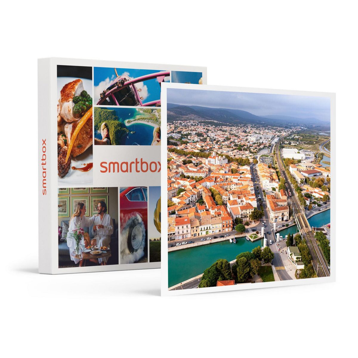 Smartbox Vol en hélicoptère de 20 min près de Sète - Coffret Cadeau Sport & Aventure