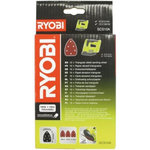 Ryobi Feuille abrasive triangulaire Ryobi 100x140mm Grain 60, 80 et 120 SCS10A x 10