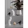 PRESENT TIME Statuette oiseau décorative en résine - Doré mat