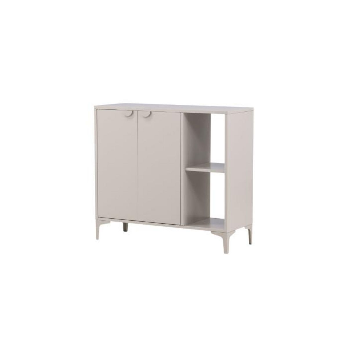 Paris Prix Buffet Design 2 Portes  Piring  110cm Beige