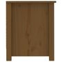 Voir la diapositive 5 : VIDAXL Armoire a chaussures Marron miel 110x38x45,5 cm Bois pin massif