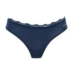 CALVIN KLEIN JEANS String Marine Femme Calvin Klein Jeans Thong. Coloris disponibles : Bleu