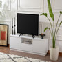 Voir la diapositive 2 : Habitat et Jardin Meuble TV en bois  Vanguard  - 160 x 29 x 42 cm - Blanc naturel