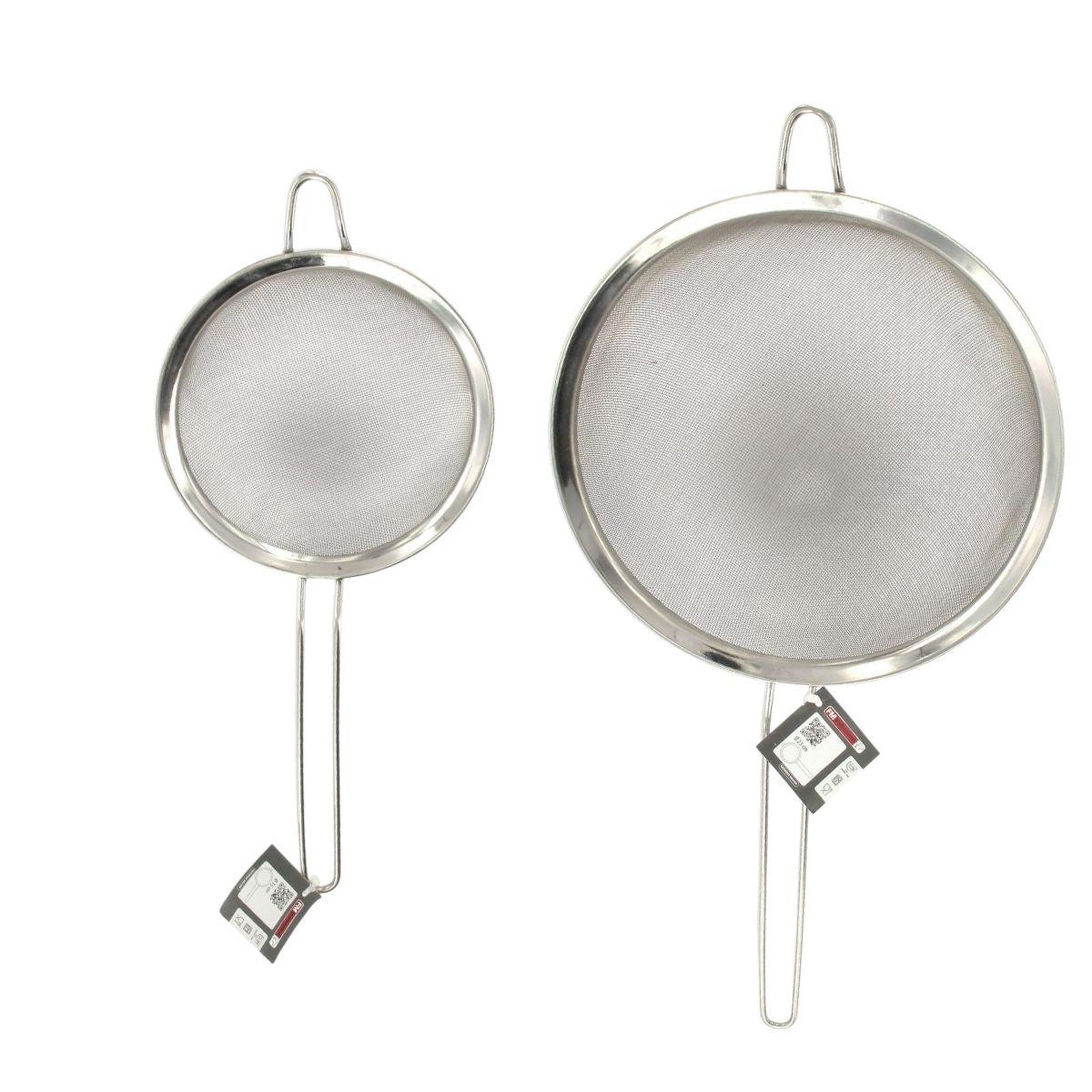 Voir la diapositive 5 : FM PROFESSIONAL Set de 2 passoires inox 15 cm et 24 cm fm professional