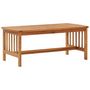 Voir la diapositive 2 : VIDAXL Salon de jardin 5 pcs Bois d'acacia solide