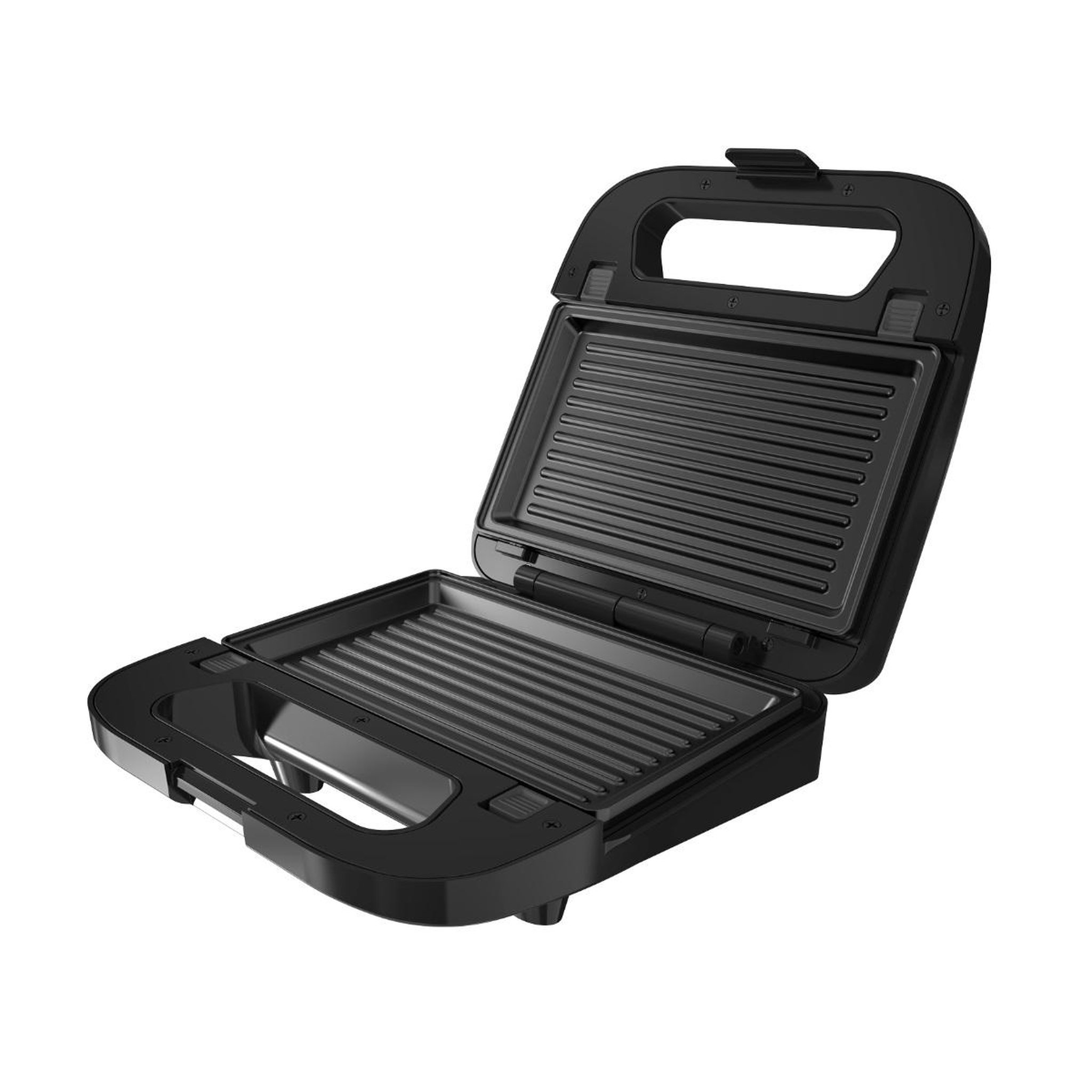 Voir la diapositive 3 : Black et Decker Croque-gaufre-grill 750w gris - BXSA754E