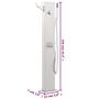 Voir la diapositive 6 : VIDAXL Robinet de douche de jardin 110 cm Acier inoxydable