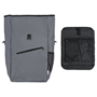 Voir la diapositive 6 : VIDAXL Sac de vélo pour porte bagages 25 L Gris 33x16x48 cm