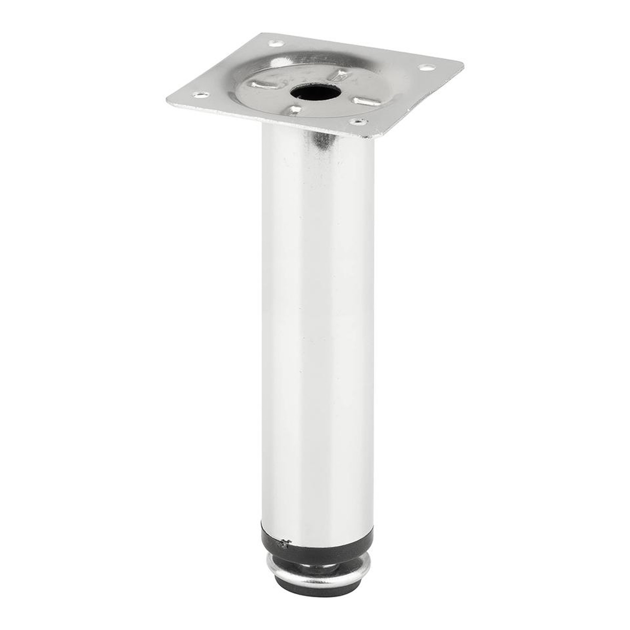 CENTRALE BRICO Pied de meuble fs014 150 mm réglable chrome brillant