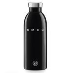 SMEG Gourde isotherme 0.5l en acier inoxydable noir - WBF01BL