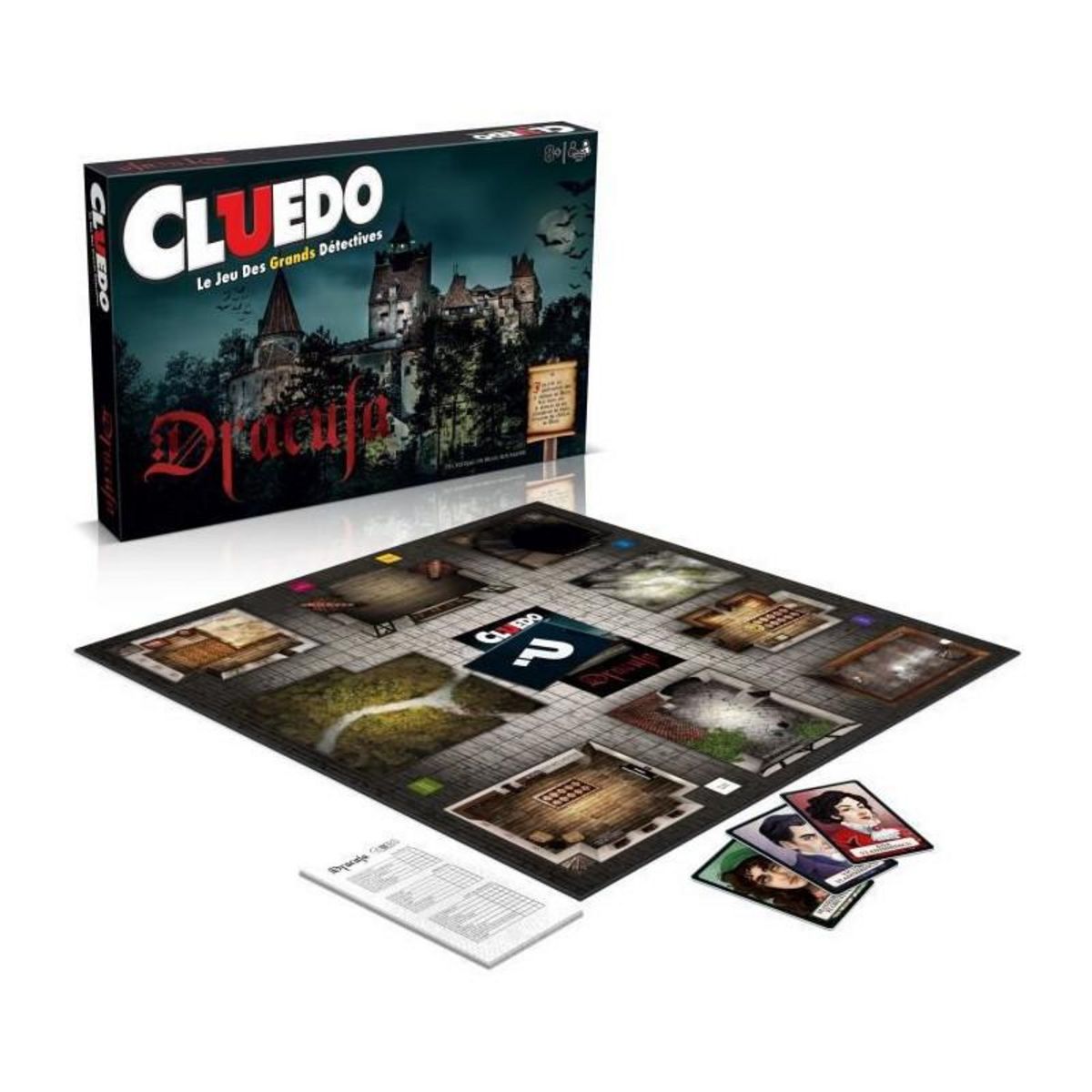 Winning Moves CLUEDO DRACULA - Jeu de plateau - WINNING MOVES