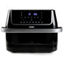Voir la diapositive 1 : Domo Friteuse sans huile 10l 1800w noir - DO544FR