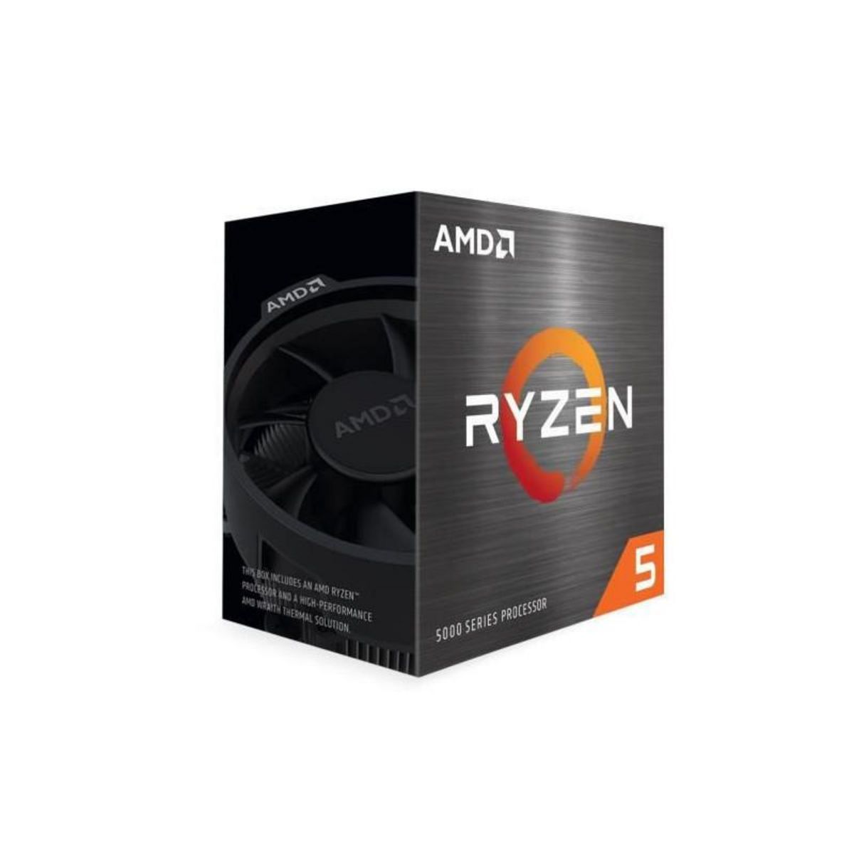 AMD Processeur AMD RYZEN 5 5600X - AM4 - 4,60 GHz - 6 coeurs