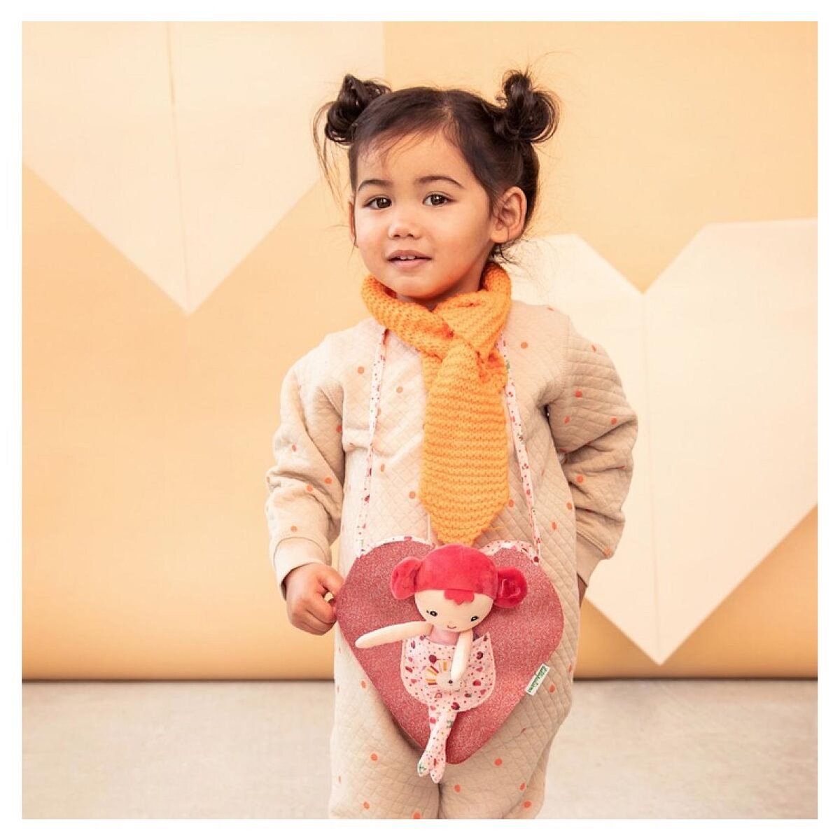 LILLIPUTIENS Mon sac coeur et sa poupee Aline