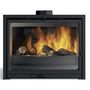 Voir la diapositive 1 : Godin Insert à bois 10kw anthracite - 660210