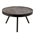 Paris Prix Table d'Appoint Gigogne en Bois  Fien  60cm Marron