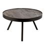 Voir la diapositive 1 : Paris Prix Table d'Appoint Gigogne en Bois  Fien  60cm Marron