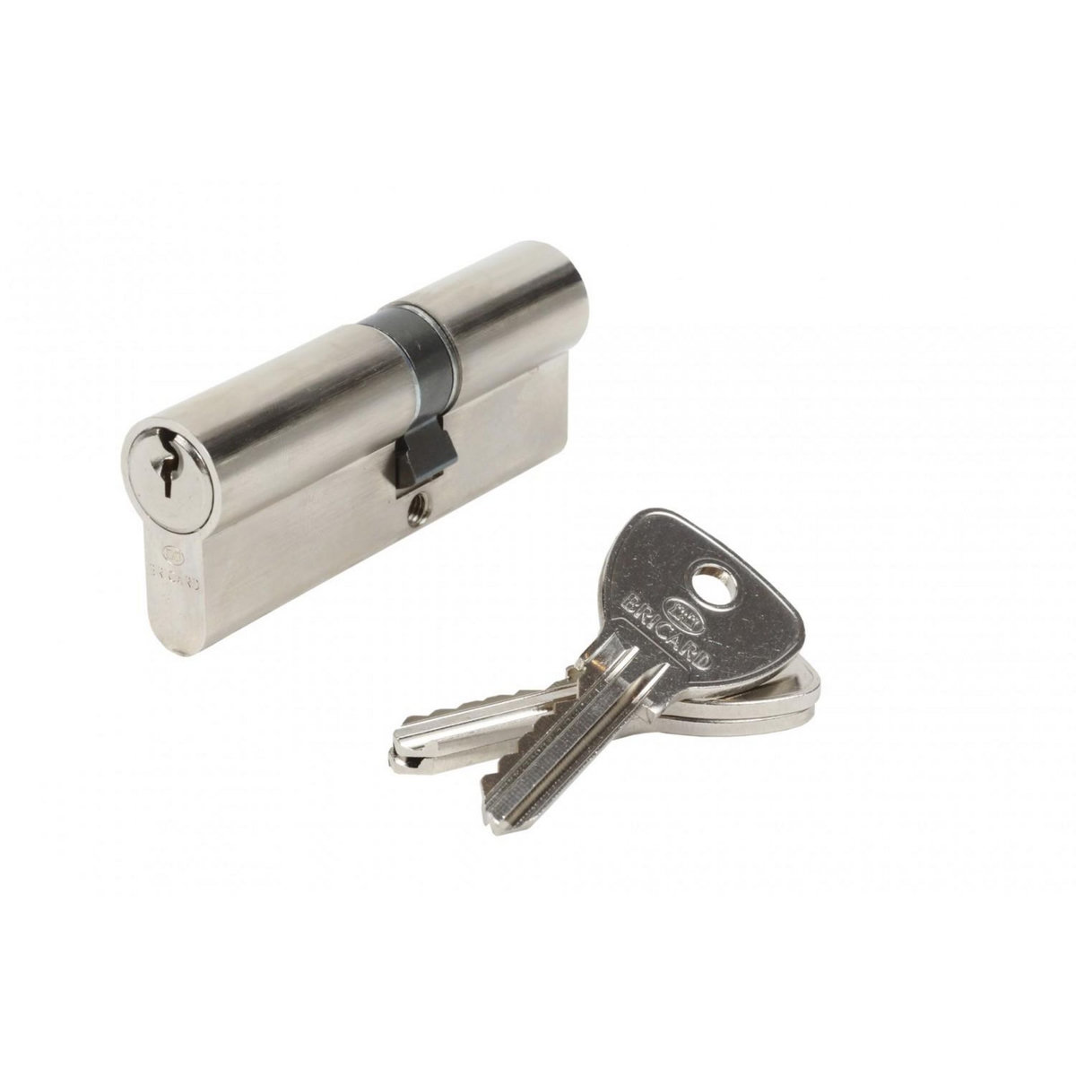 CENTRALE BRICO Cylindre de serrure BRICARD alpha L.35 + 45 mm