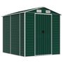 Voir la diapositive 2 : VIDAXL Abri de jardin vert 191x215x198 cm acier galvanise