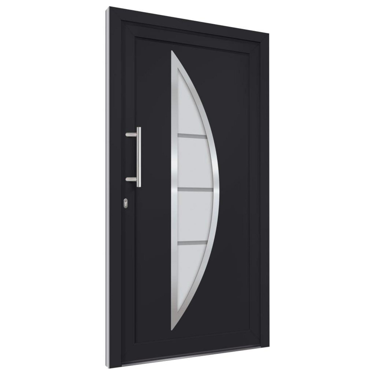VIDAXL Porte d'entree Anthracite 98x208 cm