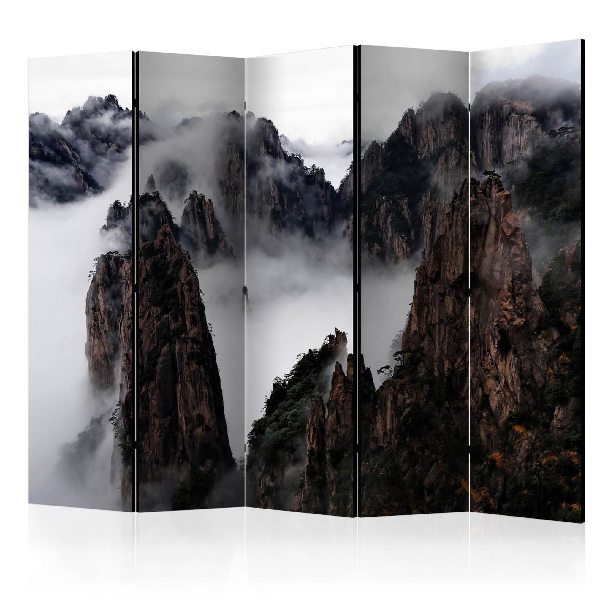 Paris Prix Paravent 5 volets  sea of clouds in huangshan mountain, china  172x225cm