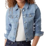 Vero Moda Veste en Jean  Clair Femme Vero Moda Luna. Coloris disponibles : Bleu