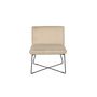 Voir la diapositive 4 : Paris Prix Chaise Longue en Velours  X-Lounge  128cm Beige