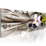 Paris Prix Tableau  Zen Composition : Orchid, Bamboo & Stones. Coloris disponibles : Multicolore