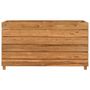 Voir la diapositive 3 : VIDAXL Lit sureleve 100x40x55 cm bois de teck recycle et acier