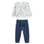 Voir la diapositive 1 : Petit Béguin Ensemble bébé sweat-shirt et pantalon en molleton Yakutat