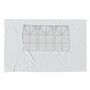 Voir la diapositive 3 : VIDAXL Paroi de tente de reception 2 pcs avec fenetre PE Blanc