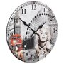 Voir la diapositive 3 : VIDAXL Horloge murale vintage 30 cm