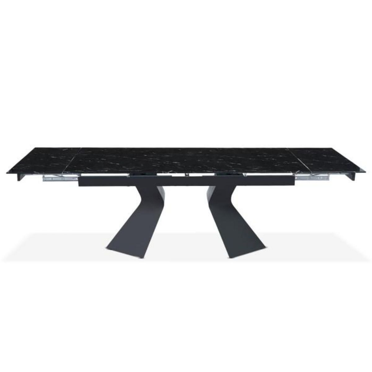 Paris Prix Table à Manger Extensible  Sara  180-260cm Noir