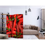 Voir la diapositive 2 : Paris Prix Paravent 3 Volets  Chili Pepper Background  135x172cm