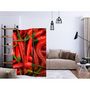 Voir la diapositive 2 : Paris Prix Paravent 3 Volets  Chili Pepper Background  135x172cm