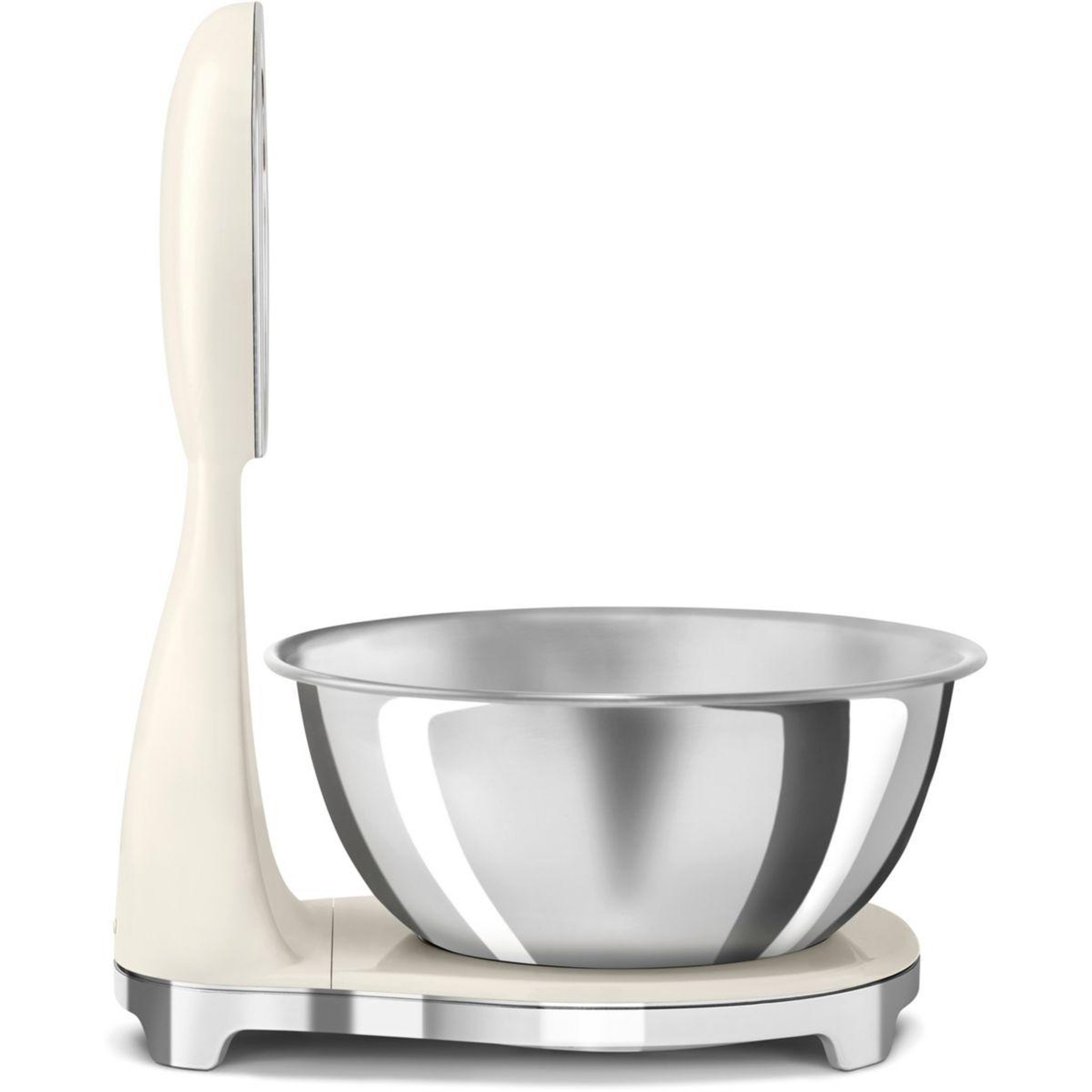 Voir la diapositive 2 : SMEG Balance de cuisine ksf01crww crème