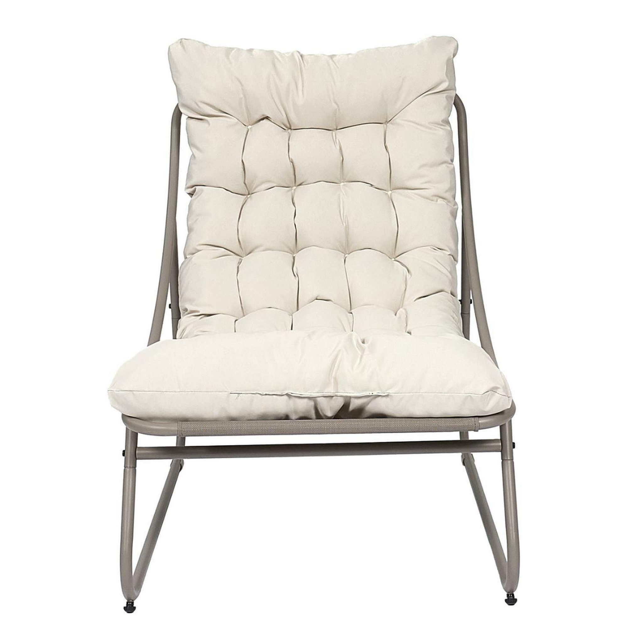 Voir la diapositive 3 : The Home Deco Factory Fauteuil de détente DOLCE VITA